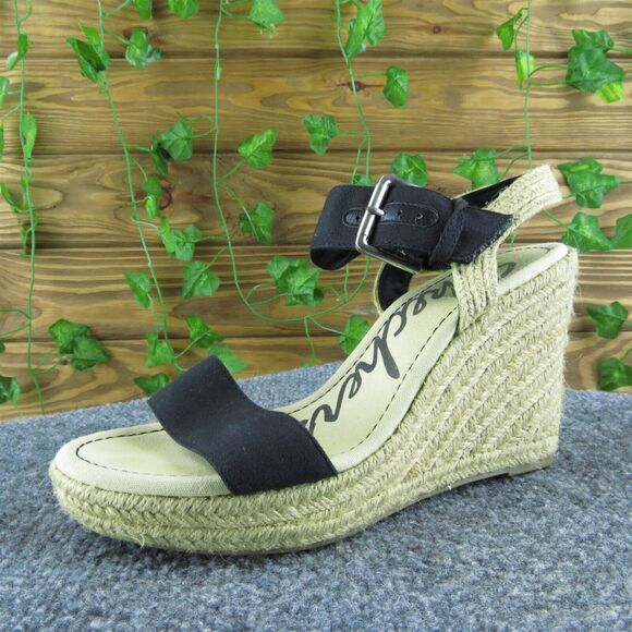 Skechers Women's Ankle Strap‎ Black Fabric Size 8M Gently Used 2025 - Picture 1 of 6